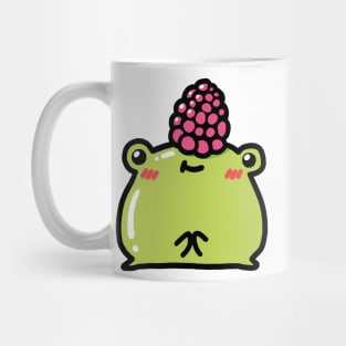Frog with raspberry hat Mug